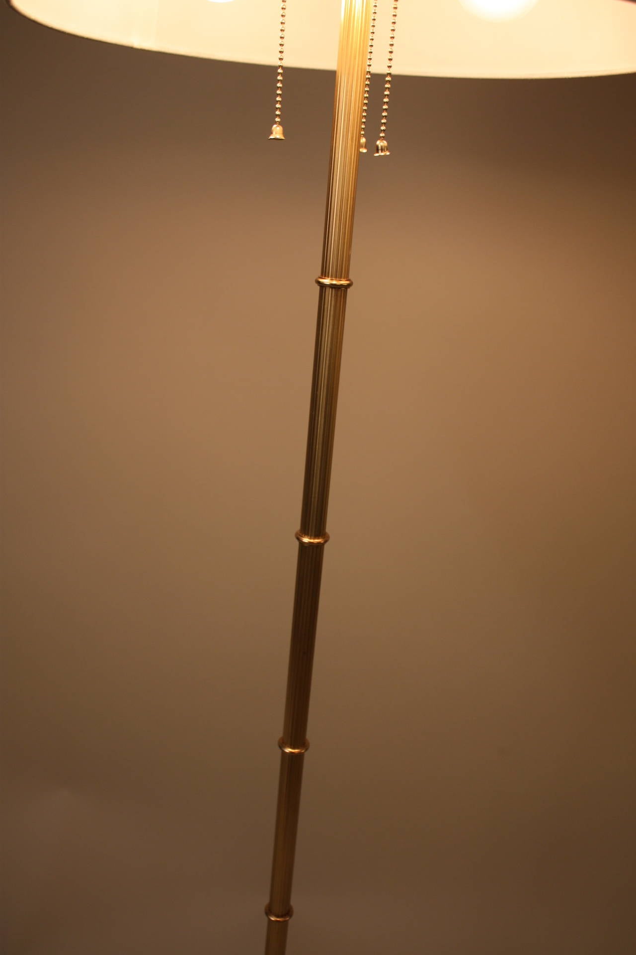 Mid-Century Modern Mid-Century Bronze Floor Lamp