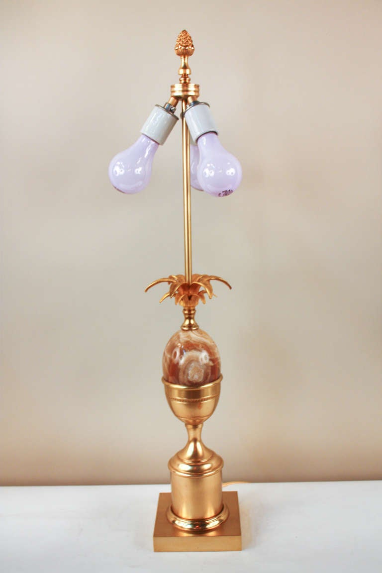 French Elegant Table Lamp by Maison Charles