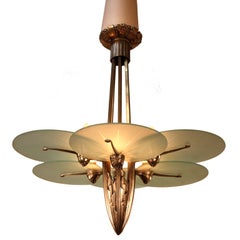 French 1930 Chandelier