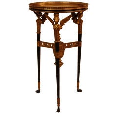 French 19c Bronze Table