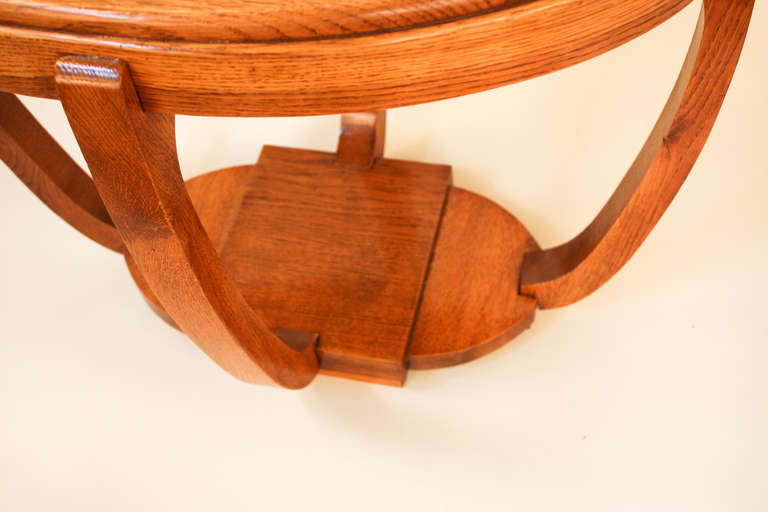 20th Century Wooden Oval Table
