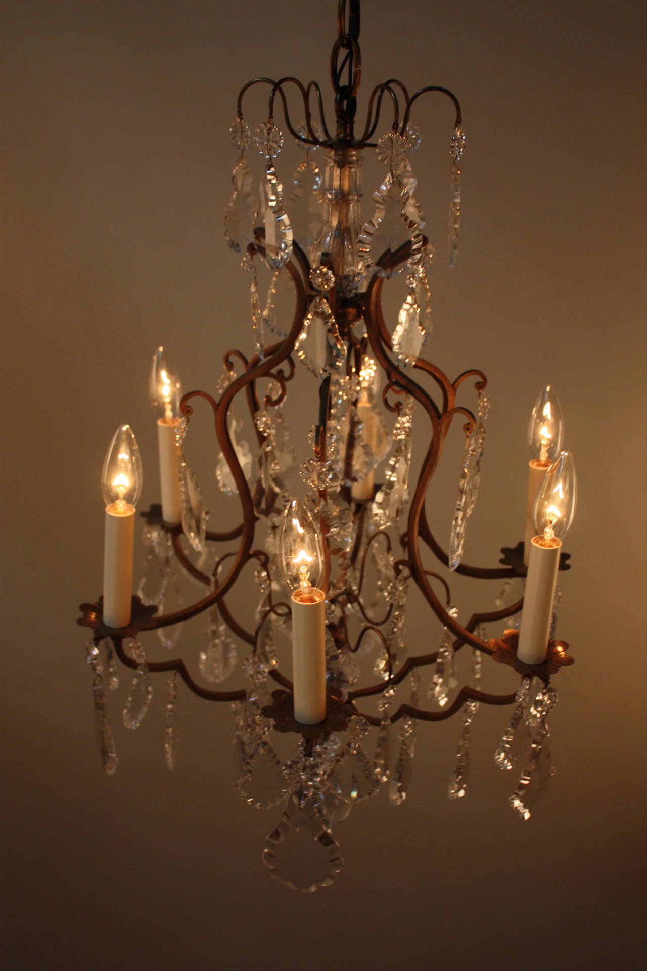 French Crystal Chandelier 1