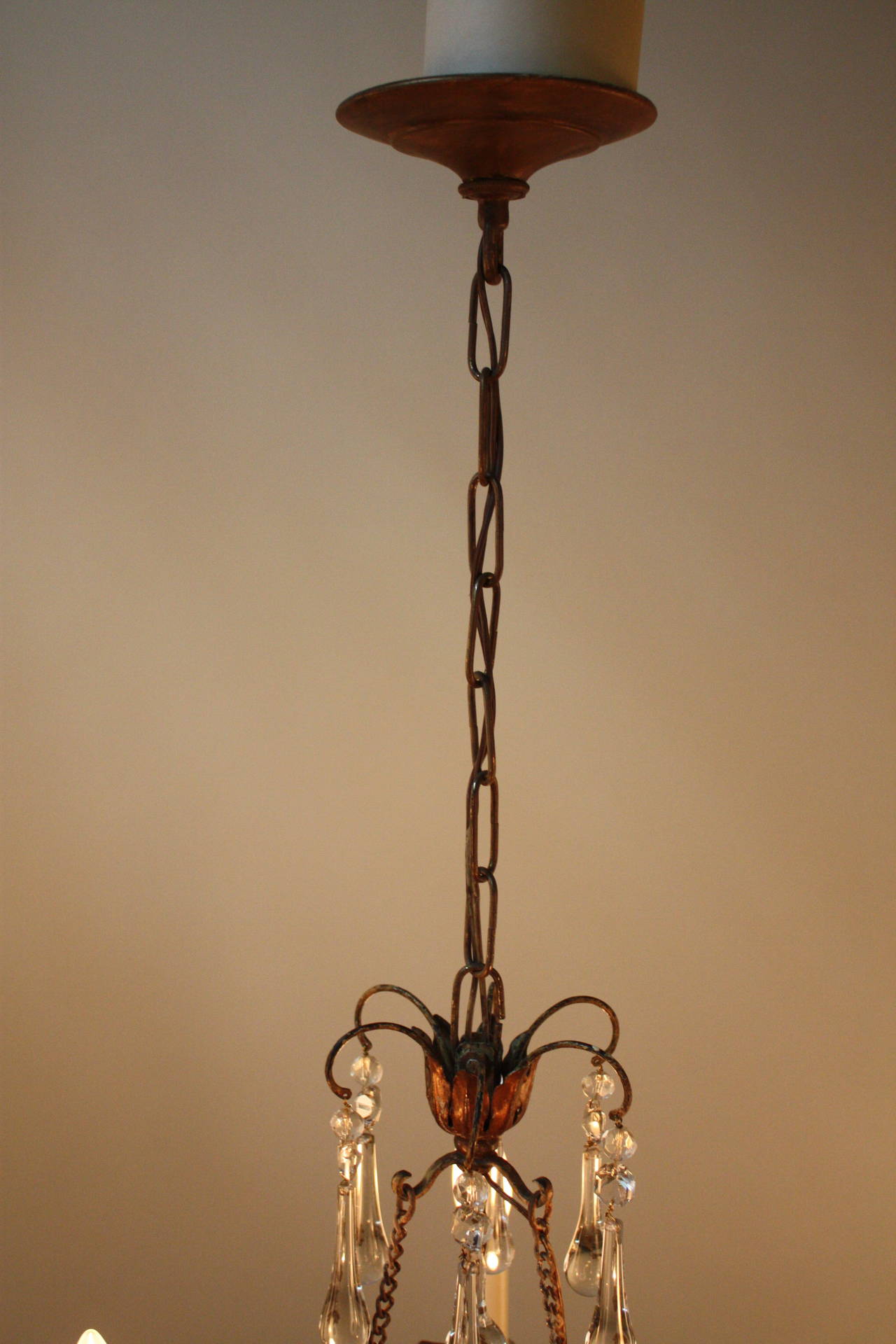1930s French Crystal Chandelier 2