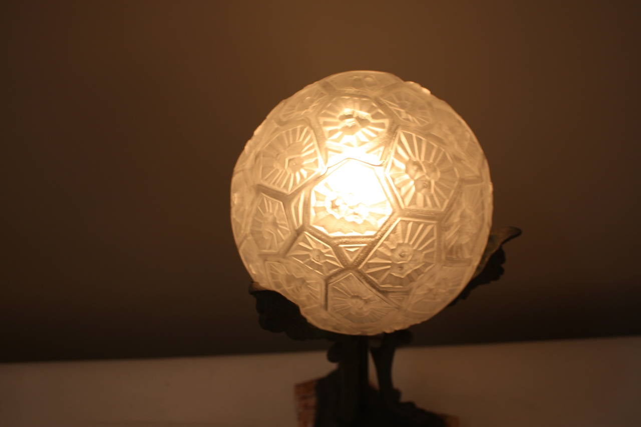 French Art Deco Table Lamp