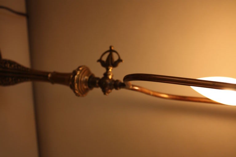 19th c. Bronze French Lamp 2