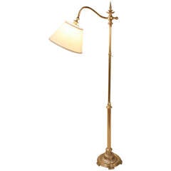 Mid-Century Bronze Floor Lamp