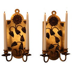 Pair Of 19th Wall Sconces