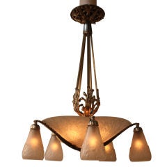 French Art Deco Chandelier