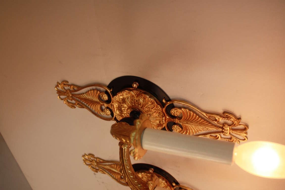 Pair of Empire Wall Sconces 1