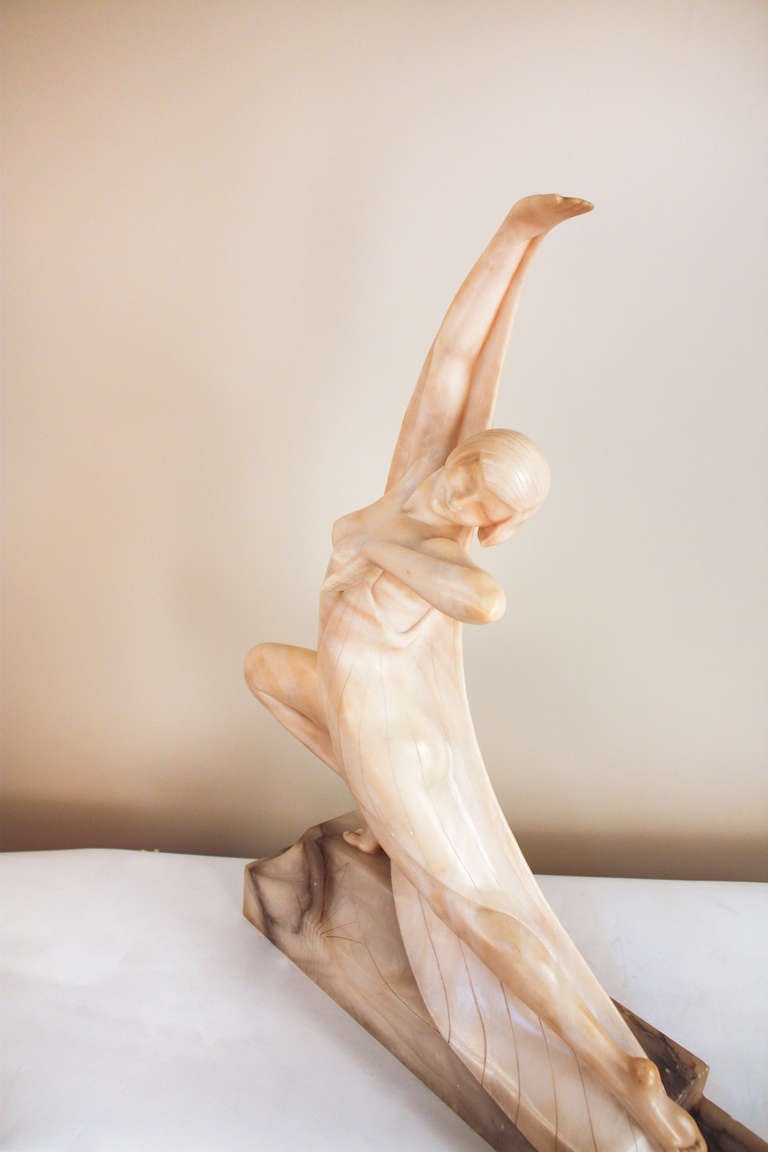 Elegant Art Deco Sculpture at 1stDibs