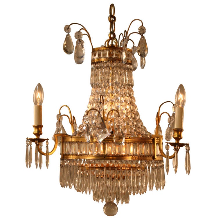 French Dore Chandelier