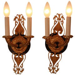 Pair of Empire Wall Sconces