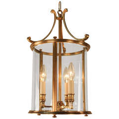 1930's Hanging Lantern by Petitot