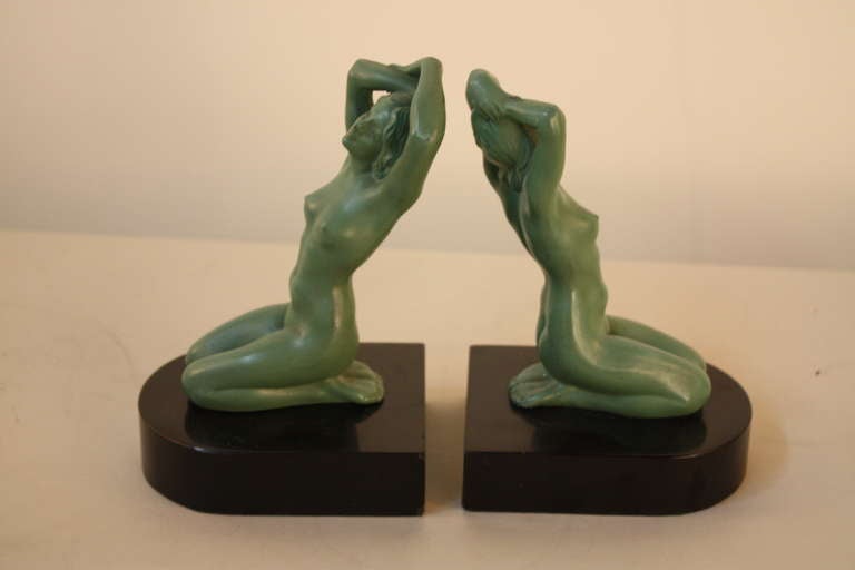 Pair Of Art Deco Bookends