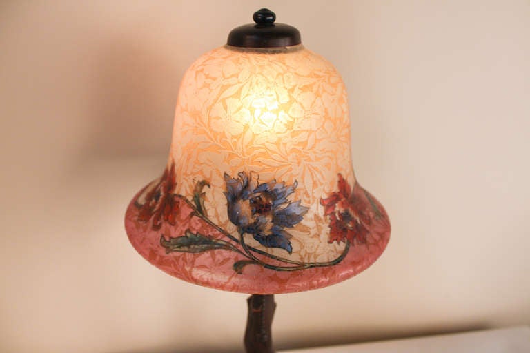 American Art Nouveau Handel Table Lamp