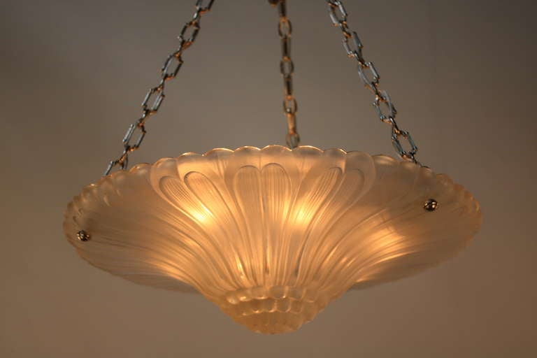 French Art Deco Pendant Light
