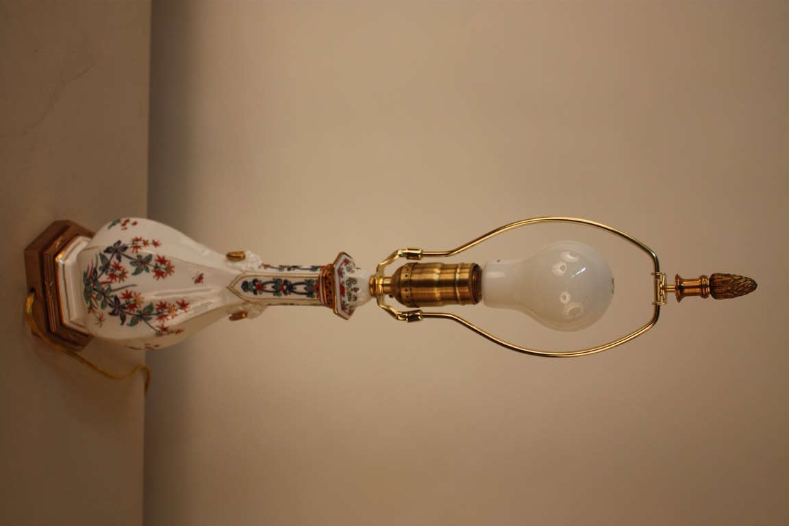 Limoges Porcelain Table Lamp 1