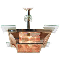 Art Deco Chandelier by Atelier Petitot