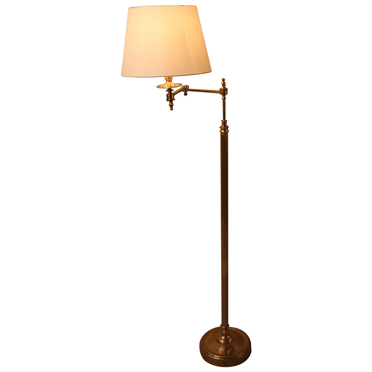 French Bronze Adjustable Floor Lamp