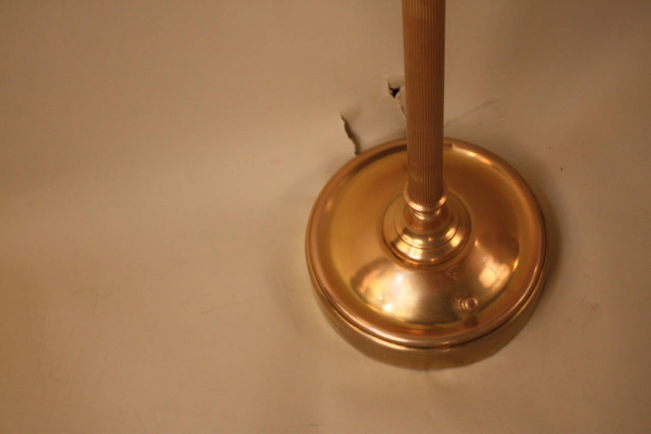 Mid-20th Century French Bronze Adjustable Floor Lamp
