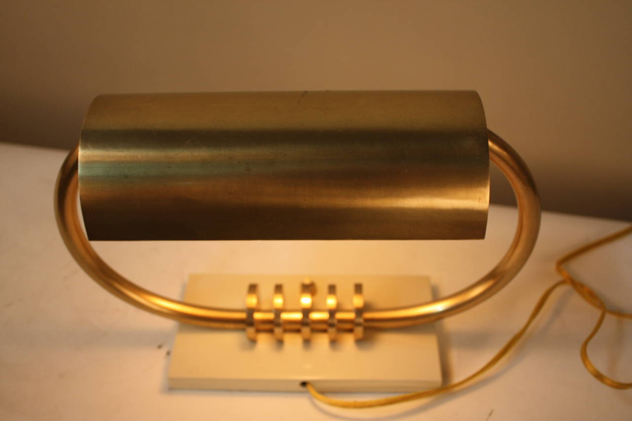 Mid-20th Century Bronze Desk Lamp