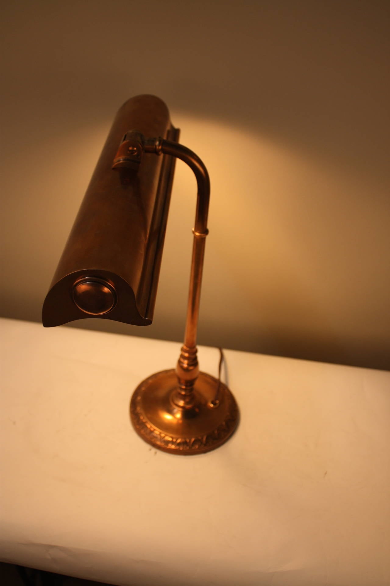 I.P. Frink Bronze Desk Lamp 3