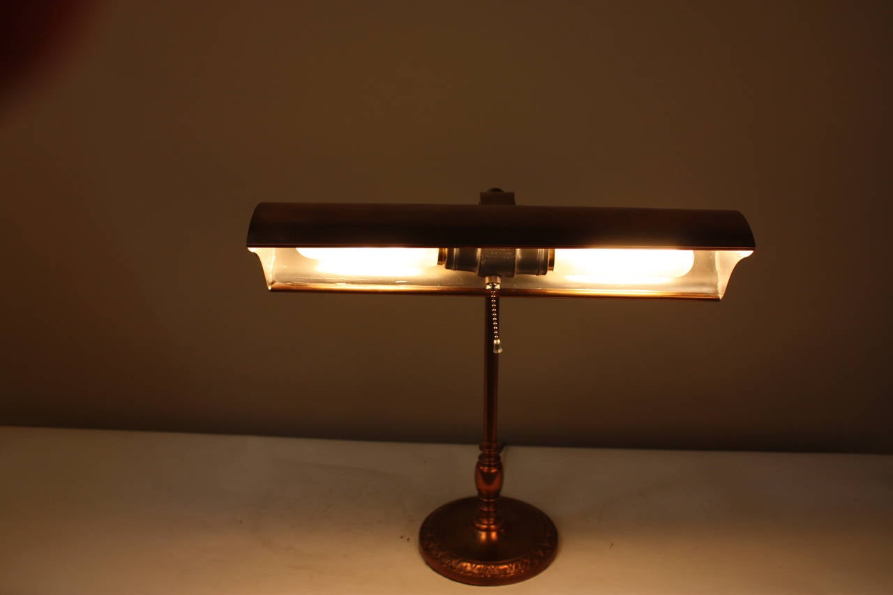 I.P. Frink Bronze Desk Lamp 4