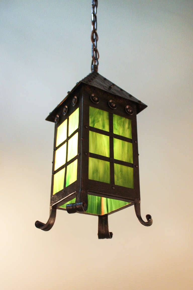 20th Century American Arts & Craft Lantern