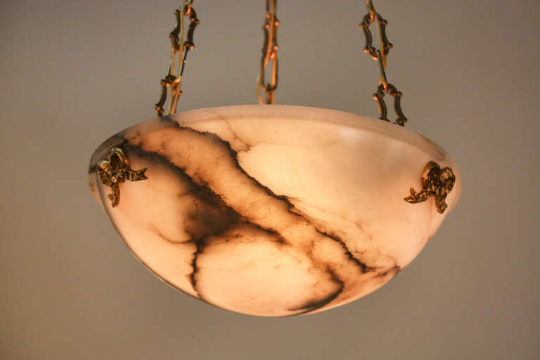 Spanish Alabaster Chandelier