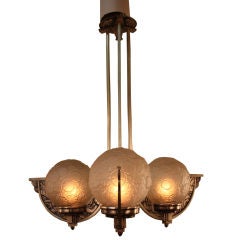 French Art Deco Chandelier