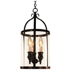 Black Lacquer Hanging Lantern