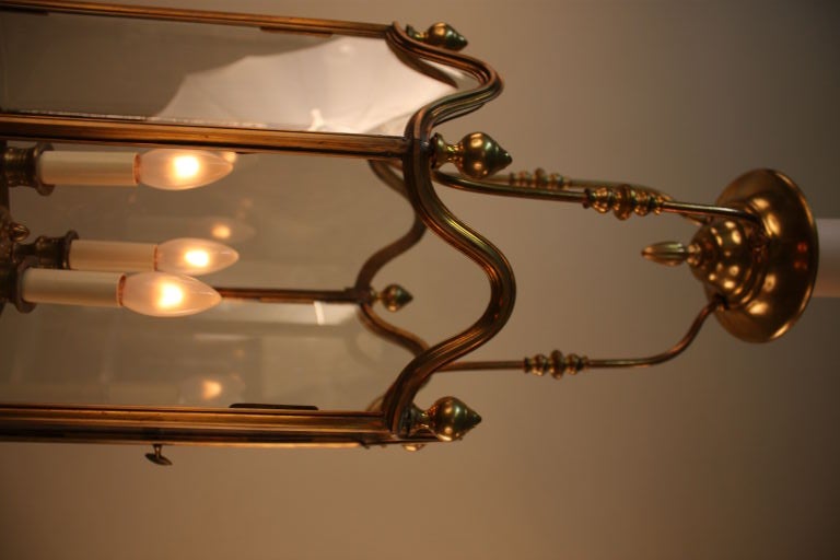 French 19 C Gas Converted Lantern