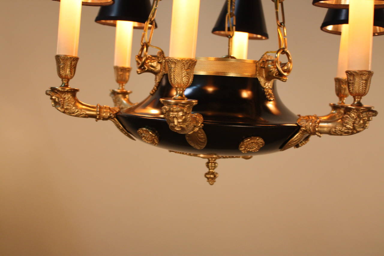 French Empire Chandelier 1