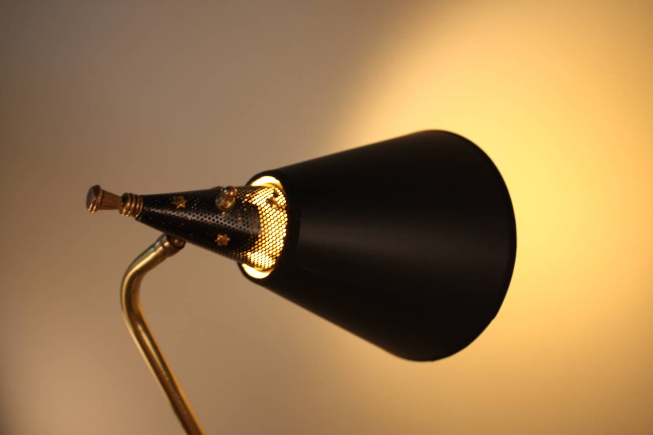 Mid-Century Double Light Floor Lamp 2