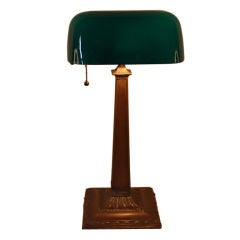 Antique American Desk Lamp