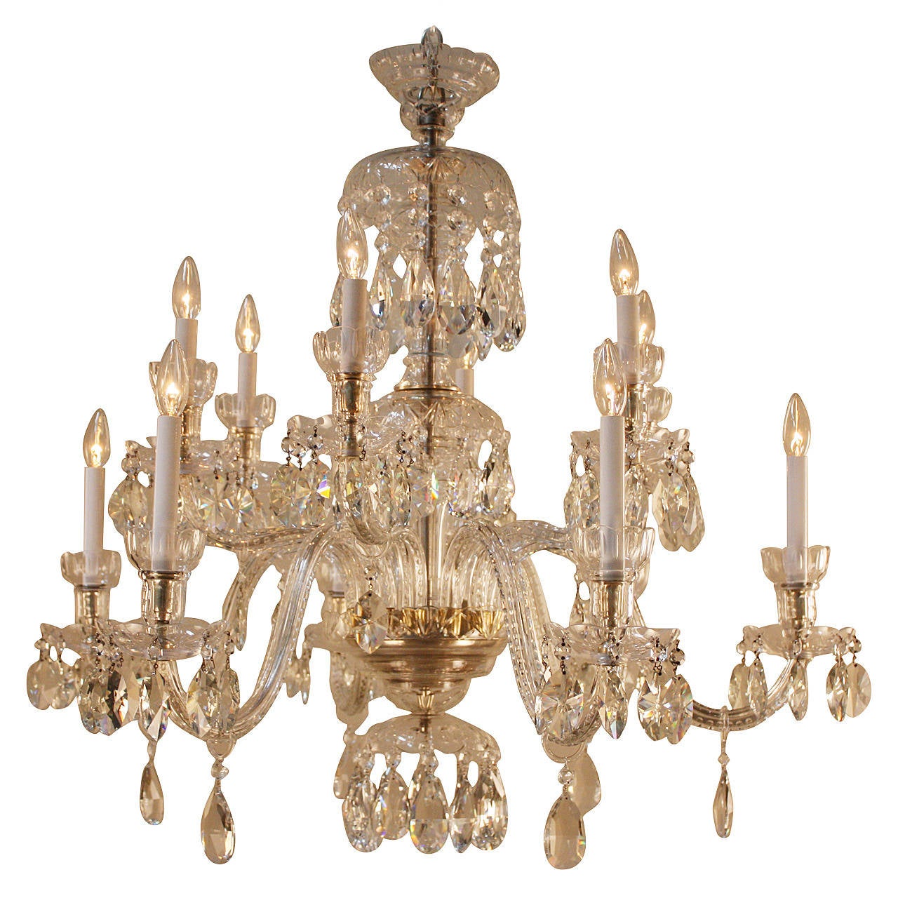 Spanish Crystal Chandelier at 1stDibs