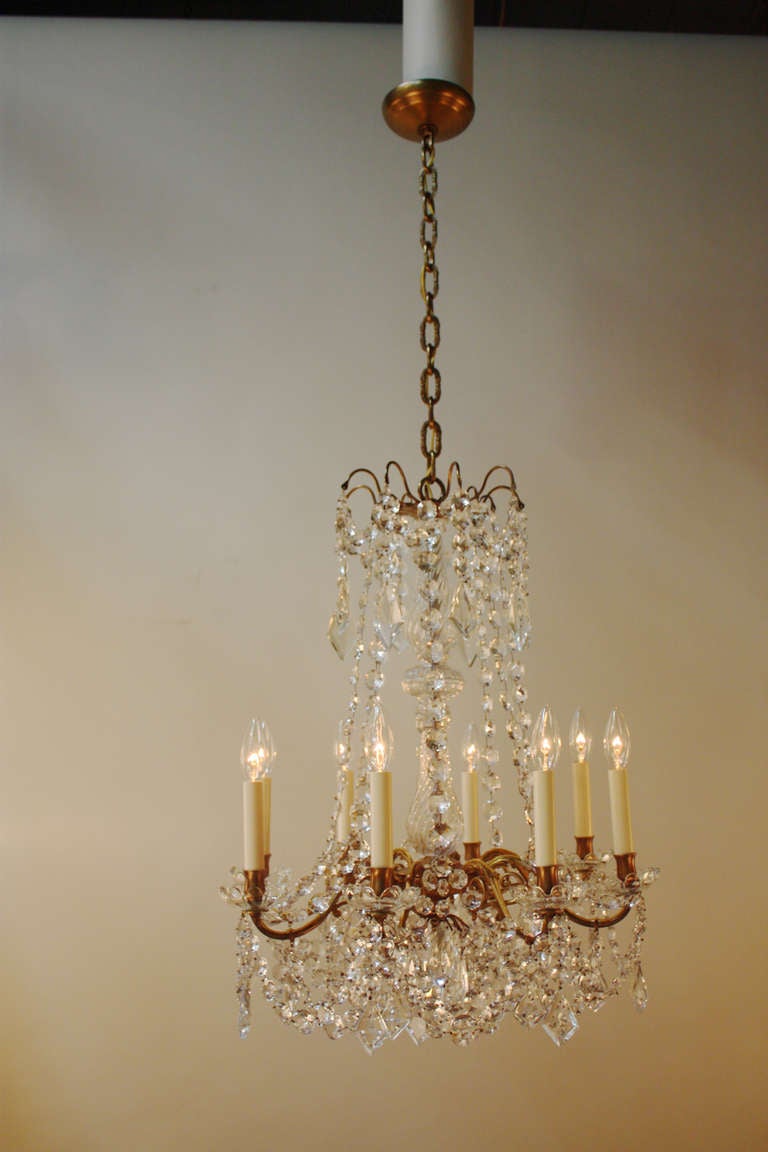 French 19th c. Crystal Chandelier