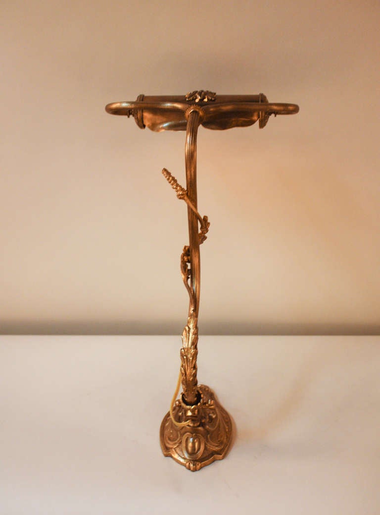 20th Century Bronze Desk Lamp