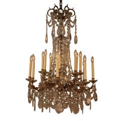 FRENCH CRYSTAL CHANDELIER