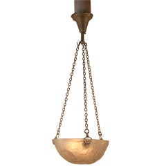 Art Deco Chandelier By Gent 
Michon