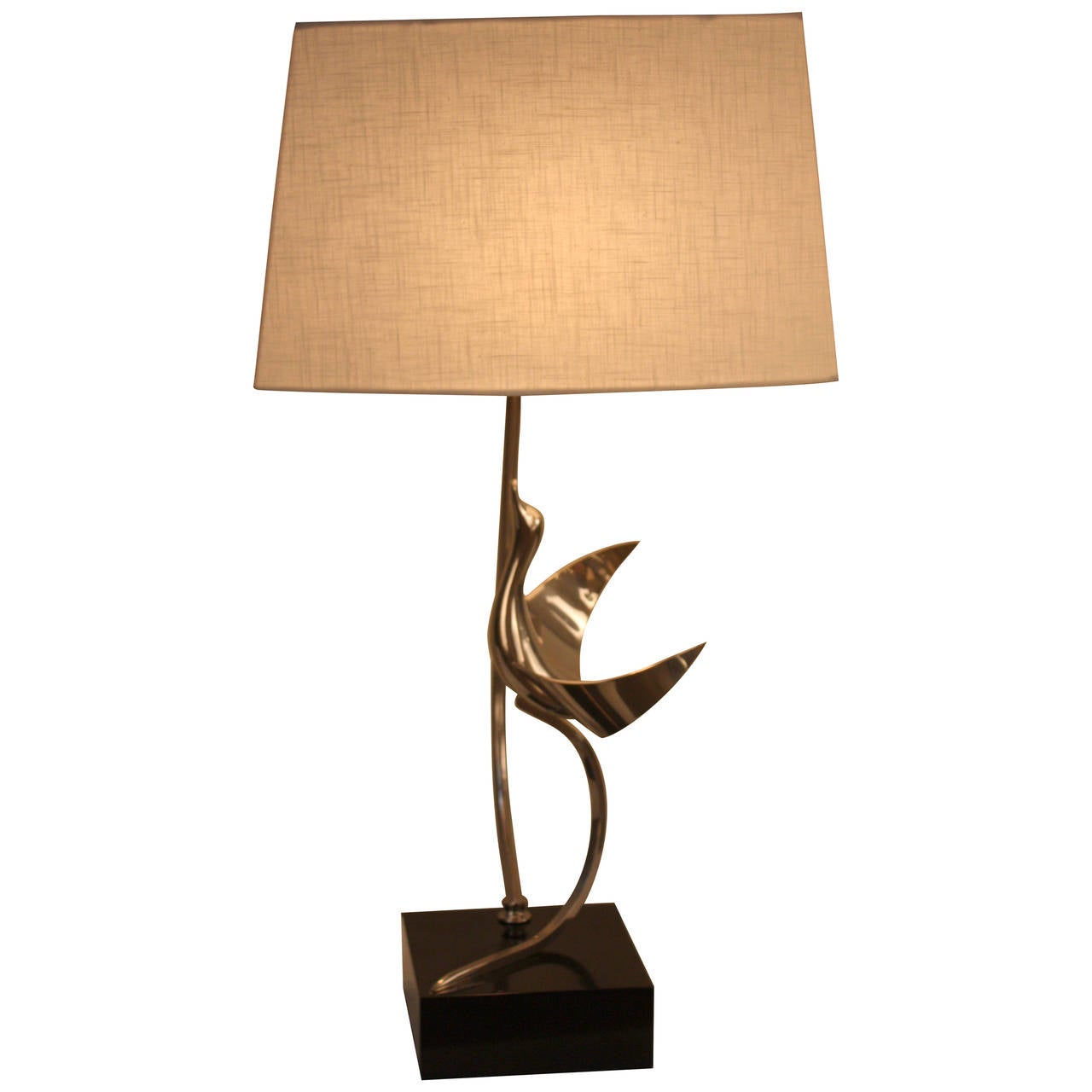 Modern Flying Bird Table Lamp by Lancia at 1stdibs