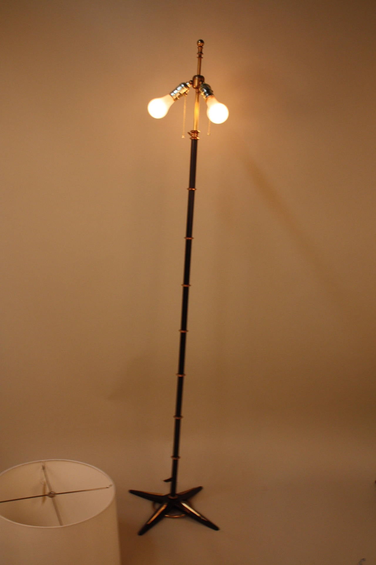 French Mid-Century Floor Lamp by Jacques Adnet