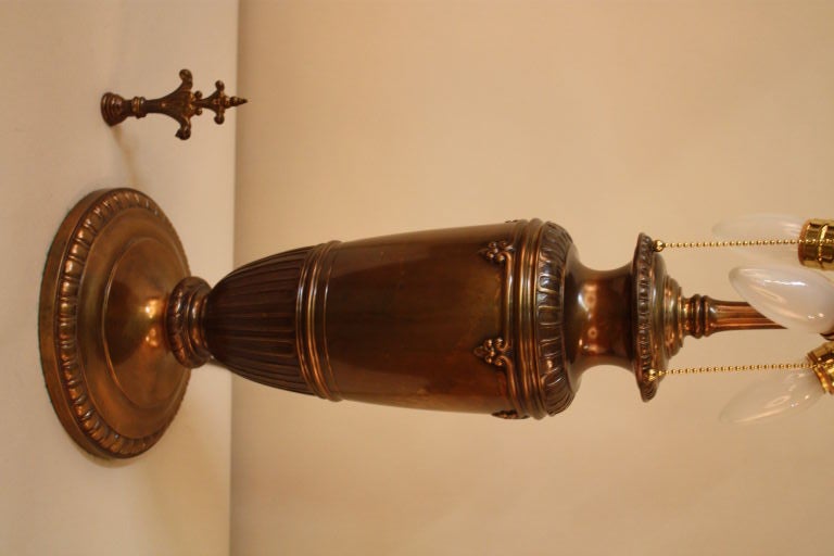 French Bronze Table Lamp 1
