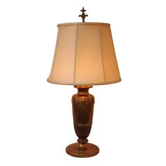 French Bronze Table Lamp