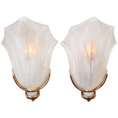 Art Deco Wall Sconces by Ezan