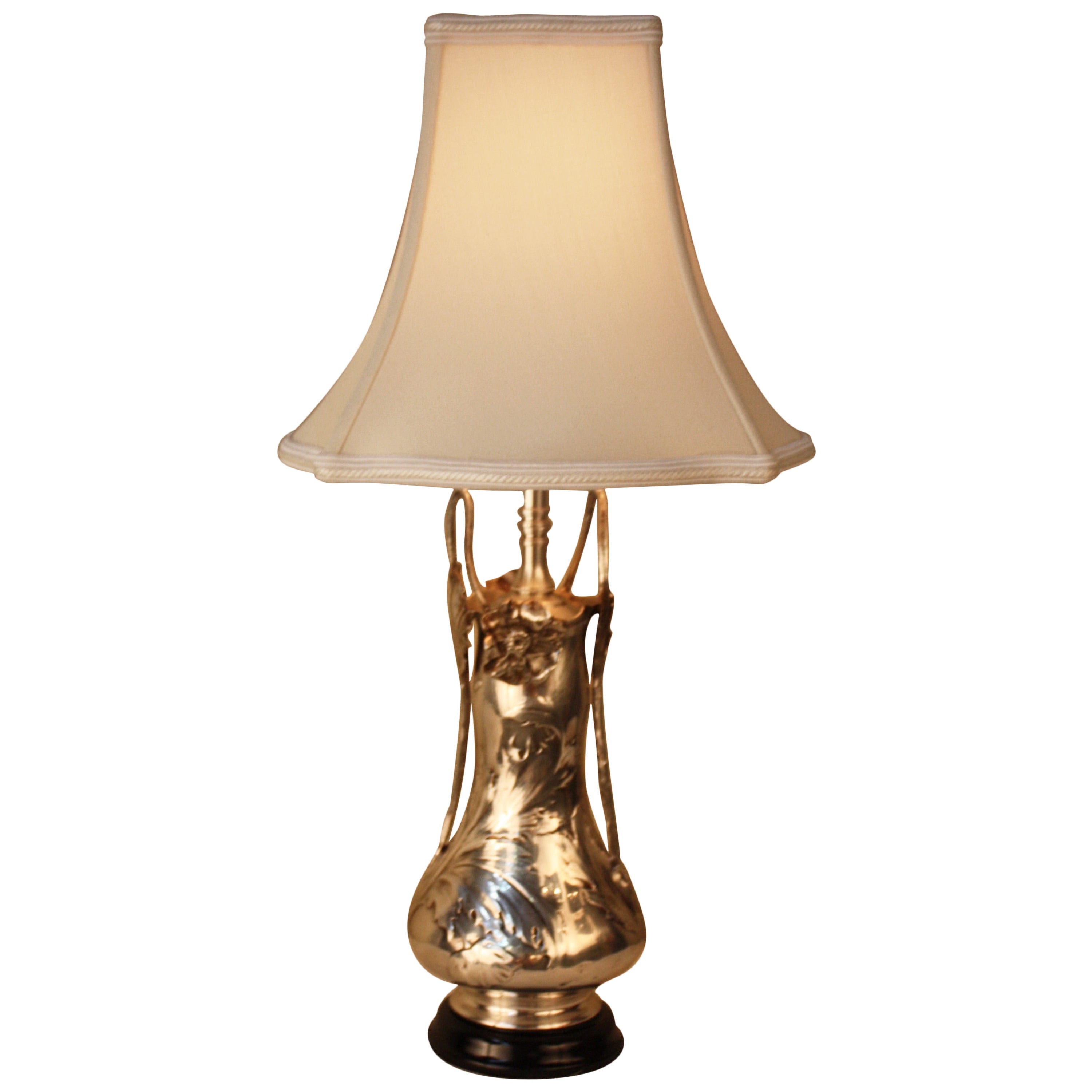 French Art Nouveau Table Lamp