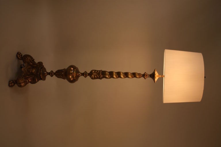 Spanish Bronze Floor Lamp