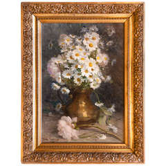 Oil Painting by Jeanne Bovier-Lapiere
