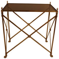 Classic Design French Bronze Table by Maison Jansen