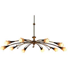 French Starburst Chandelier